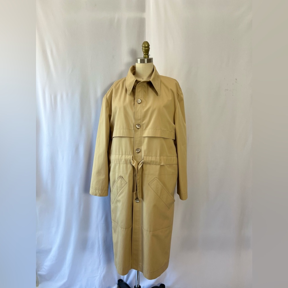 Khaki long coat